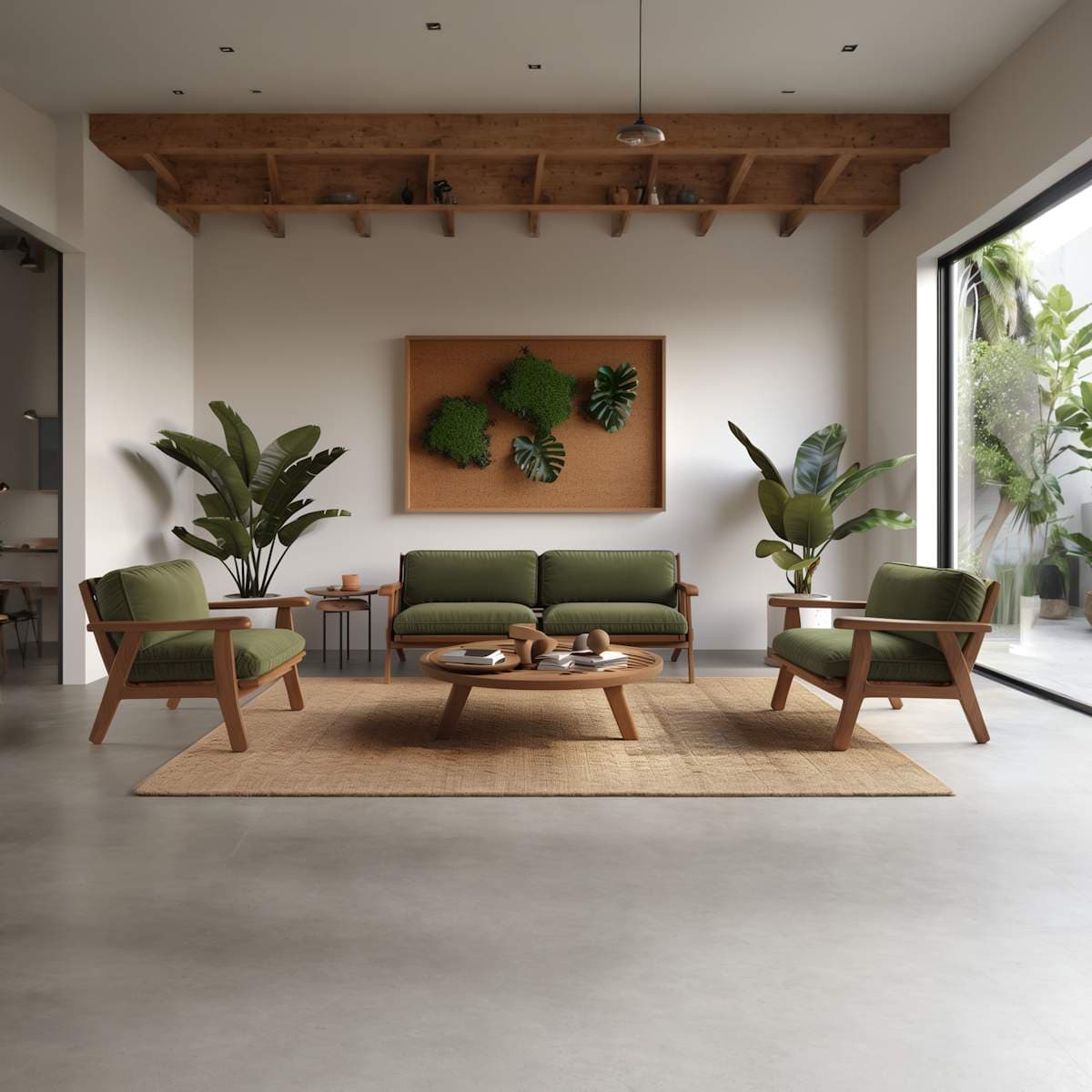 Modern living room with BaytiPlus furniture
